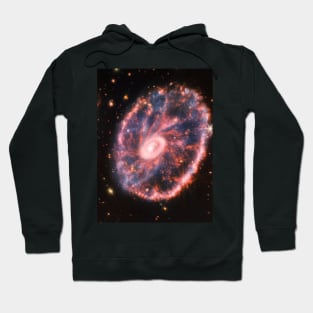 James Webb Space Telescope Deep Field Cartwheel Galaxy Hoodie